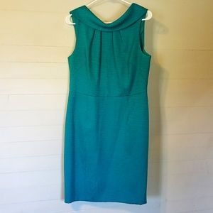 Beautiful Katherine Kelly Aqua Green Blue Dress